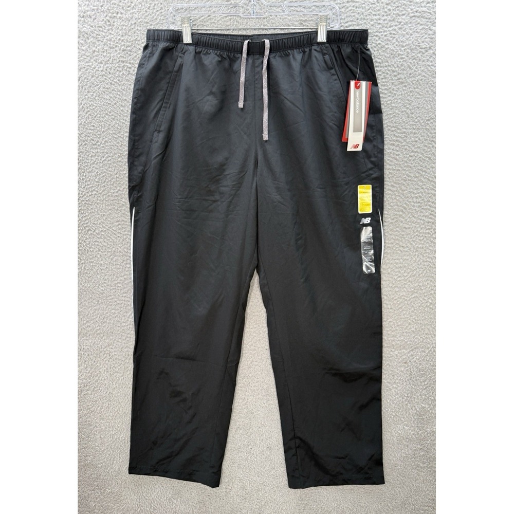 New Balance Pants‎ Womens XL Black Gray Sequence Pant Lightning Dry Jogging NEW